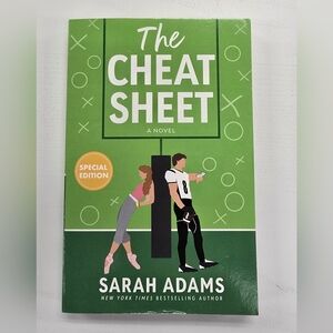 'The Cheat Sheet' Special Edition Novel by - Sarah Adams